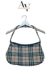 Burberry Y2k Beige Wool Bag