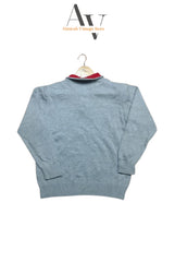 Tommy Hilfiger Half Zipper Silver Sweater