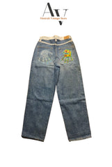 Flower Hip Hop Jeans