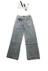 Gray Faded Hip Hop Jeans