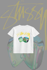 Stusy Rainbow Dice T-Shirt