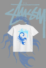 Stusy Scorpion Blue T-Shirt
