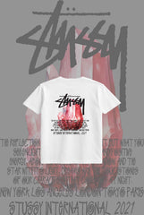 Stusy Red Diamond T-Shirt