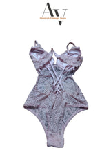 Pink Lace Body Suit