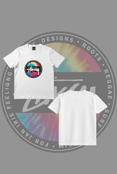 Stusy Tie Die White T-Shirt