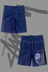 Stusy 8 Ball Denim Shorts