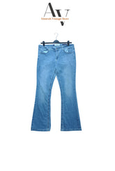 VGS Denim Sky Blue Flared Jeans