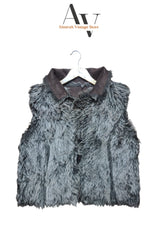 Dark Brown Afghan Vest