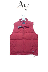 Helly Hence Vest Red Puffer Jacket