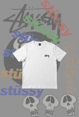 Stusy 8 Ball Skull T-Shirt