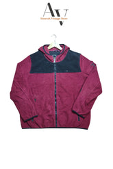 Tommy Hilfiger Maroon Fleeces
