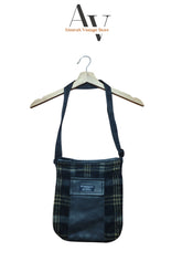 Burberry Tote Black Leather Pocket Bag