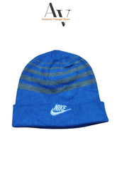 Nike Blue And Gray Stripped Hat