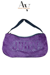 Juicy Couture Dark Purple Y2k Bag