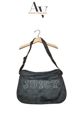 Juicy Couture Upcycled Black Bag