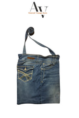 Denim Y2k Upcycle Tote IV Bag