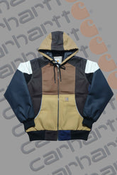 Carhart Multi Color Style Upgraded Patch Work I Hoodie