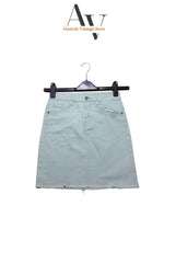 Used Light Denim Skirts