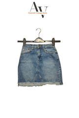 Anti Blue Denim Skirts