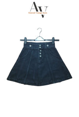 Black Denim Skirts