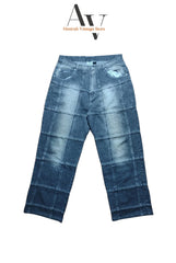Lined Hip Hop Jeans