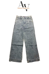 Gray Faded Hip Hop Jeans
