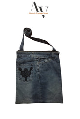 Denim Y2k Upcycle Tote III Bag
