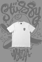 Stusy Skeleton Black T-Shirt