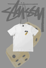 Stusy Yellow Dice T-Shirt