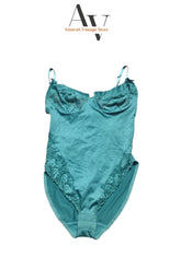 Charming Green Lace Body Suit