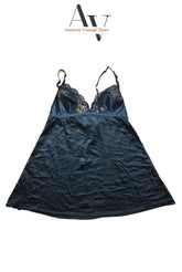 Black Lace Silk Top