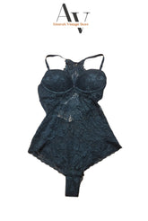 Black Lace Body Suit