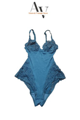 Blue Lace Body Suit