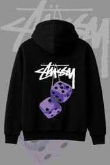 Stusy Purple Dice Hoodie