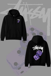 Stusy Purple Dice Hoodie