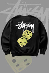 Stusy Green Dice Sweatshirt