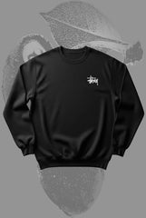 Stusy Cherry Black Sweatshirt