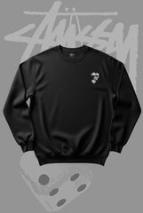 Stusy Grey Dice Sweatshirt