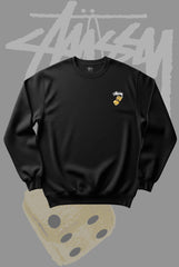 Stusy Yellow Dice Sweatshirt