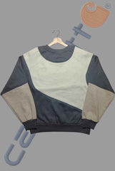 Carhart Black And Gray Patch Work II Sweats Shirts