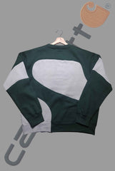 Carhart Gray And Black Supreme Patch Work Sweats Shirts