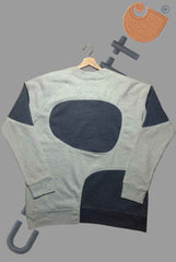 Carhart Black And Gray Prime Patch Work Sweats Shirts