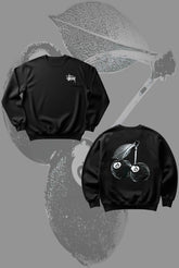 Stusy Cherry Black Sweatshirt