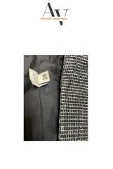 Black Sequin Corset Top