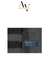 Burberry-Gray Nova Check Scarf