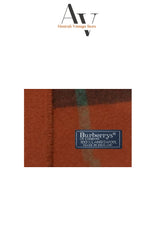 Burberry-Orange Nova Check Scarf
