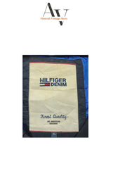 Tommy Hilfiger Blue Zip Black Puffer Jacket