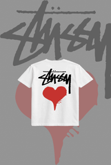 Stusy Heart T-Shirt