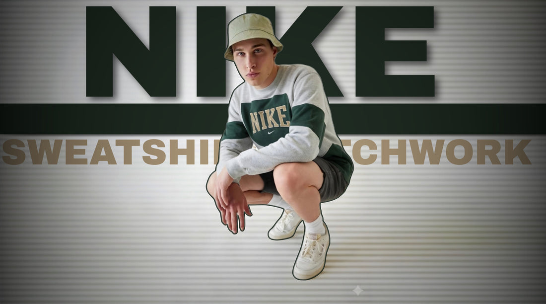Nik Patch Work Sweats Shirts