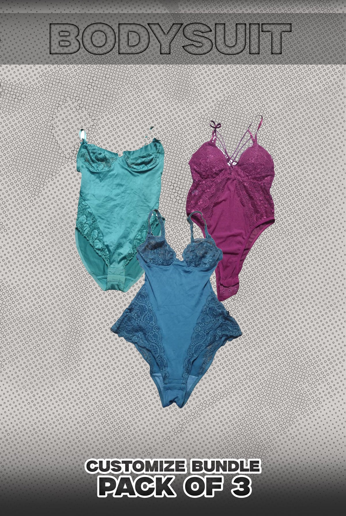 Pack Of 3 Body Suite Bundle